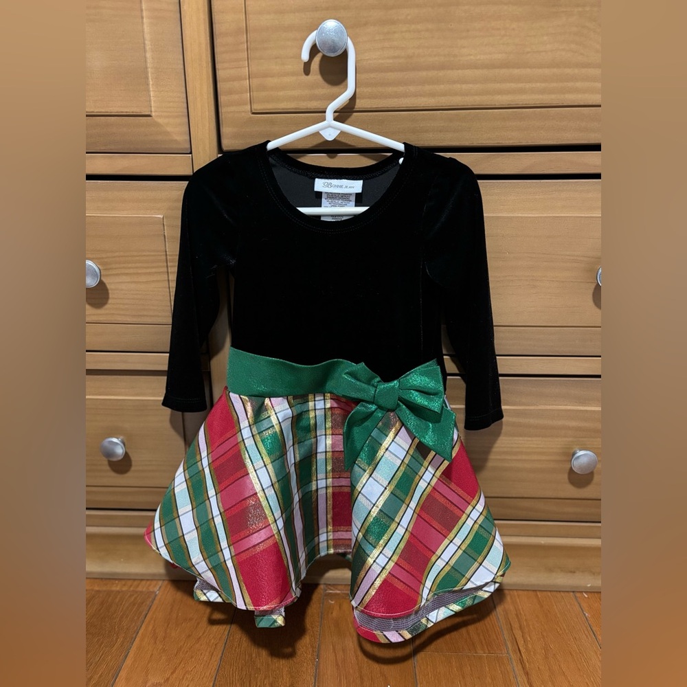 Bonnie Jean 2T Christmas Dress! Like New!